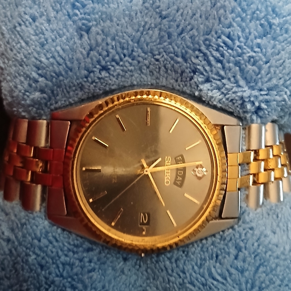 Vintage mens presidential seiko watch